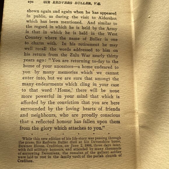 Sir Redvers H. Buller V C The Story of His Life Campaigns Walter Jerrold 1908 HC - Picture 9 of 16